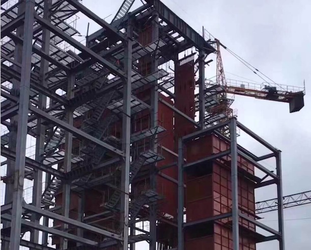 35噸流化床鍋爐，現場製造（zào）